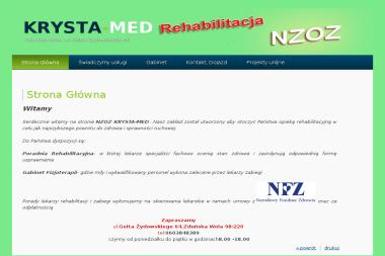Zakład rehabilitacji leczniczej Krysta-Med - Rehabilitanci medyczni Zduńska Wola