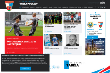 Klub Sportowy Wisła w Puławach - Treningi Pilatesu Puławy