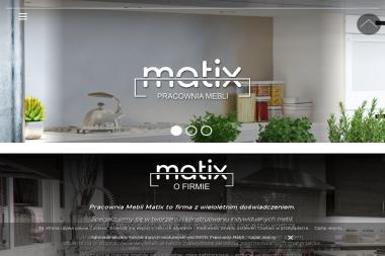 Firma Matix. Meble kuchenne, szafy - Meble na wymiar Legnica