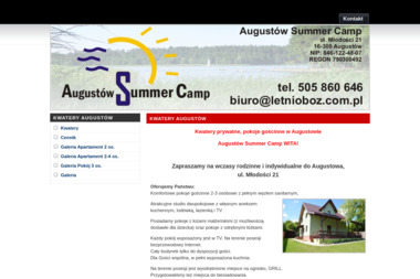 Augustów Summer Camp Słucki Robert - Nauka Języka Angielskiego dla Dzieci Augustów