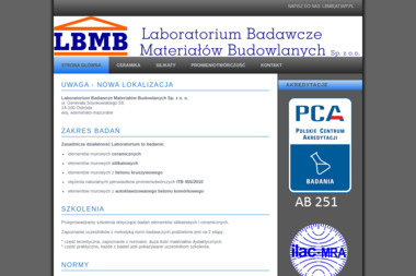 Laboratorium Badawcze Materiałów Budowlanych Sp. z o.o. - Skład budowlany Unieszewo