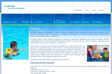 Centrum Rekreacji i Rehabilitacji Le Soleil - Rehabilitacja Kręgosłupa Warszawa