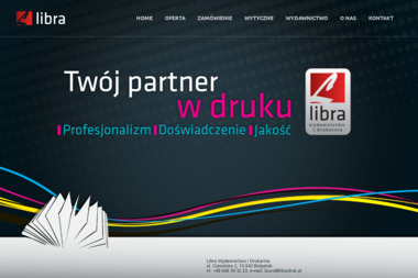 Libra s.c. Wydawnictwo i Drukarnia - Drukowanie Wizytówek Białystok