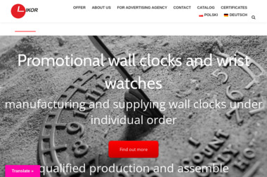 Likor East-West Promotion. Biuro Handlu Zagranicznego - Agencja Reklamowa Suchy Las