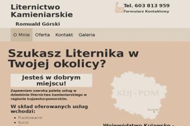 Liternictwo Kamieniarskie Górski Romuald - Nagrobki Smólnik
