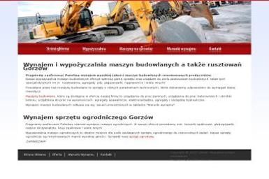 Lurent Łukasz Podolak. Wypożyczalnia maszyn - Zagęszczarki nowe Gorzów Wielkopolski