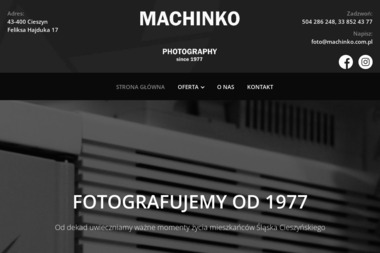 Foto-Studio-Machinko. Danuta Machinko - Kalendarze Książkowe Cieszyn