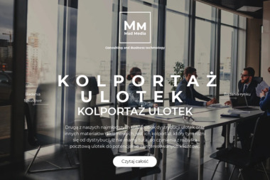 Mad Media Agencja reklamowa - Drukarnia Wizytówek Szczecin