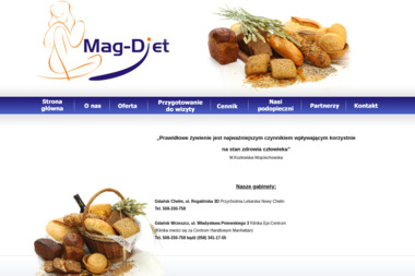 Mag Diet - Fizjoterapia Gdańsk