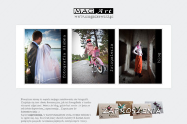 Przemysław Magaczewski Mag-Art. Fotograf, fotografia, zdjęcia ślubne - Studio Fotograficzne Dąbrowa G&oacute;rnicza
