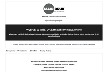 MaioDruk.pl - Kalendarze Łódź