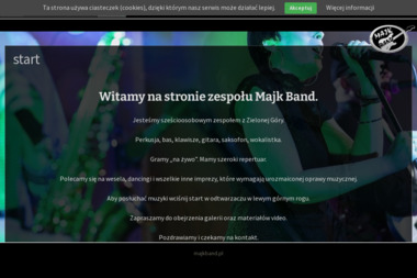 Zespół muzyczny Majkband. Muzyka na żywo, muzyka - Grupa Muzyczna Zielona Góra