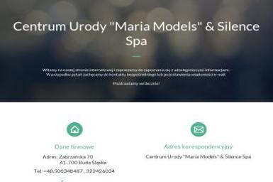 Maria Grygorowicz Centrum Urody Maria Models - Usuwanie Zmarszczek Ruda Śląska