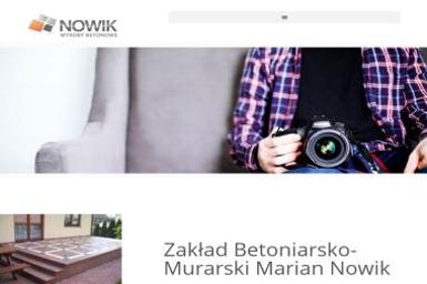 Zakład Betoniarsko-Murarski Marian Nowik - Skład budowlany Węgorzyno
