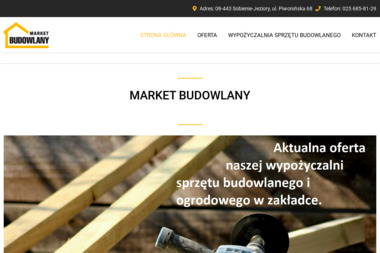 Market Budowlany - Market Budowlany Sobienie Jeziory