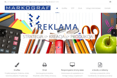 Markograf - Projektowanie Stron Internetowych Poznań