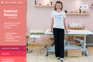 Gabinet Masażu Alicja Szymczak - Masaż Twarzy Warszawa