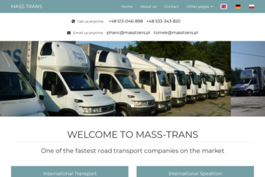 Mass Trans Sp. z o.o. Spółka Komandytowa - Transport Dostawczy Świerczyniec