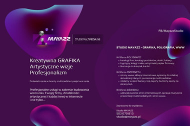Studio Multimedialne Mayazz Rodzik Tomasz - Kampanie Reklamowe Rybnik