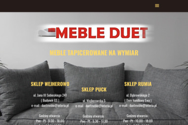 Duet Meble - Szafy Przesuwne Wejherowo