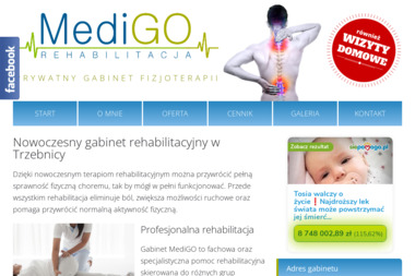 MediGO - Rehabilitacja Kręgosłupa Trzebnica