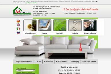 Biuro Nieruchomości Meritum Katarzyna Zielińska - Agencja Nieruchomości Nowy Sącz