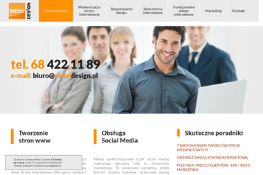 Agencja Reklamowa Messi Design - Projektowanie Stron Responsywnych Zielona Góra