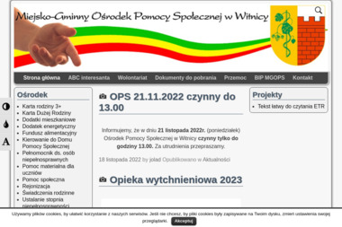 Miejsko Gminny Ośrodek Pomocy Społecznej - Niania Witnica