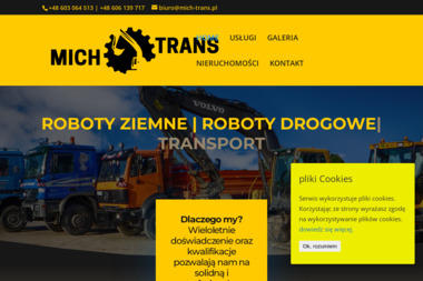 Mich-Trans Usługi Budowlane i Transportowe - Przewierty Sterowane Darłowo