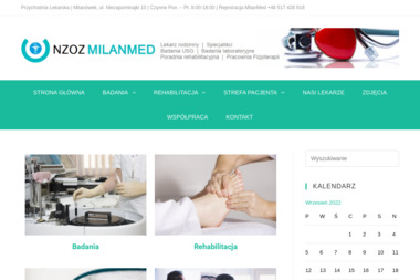 Milanmed - Rehabilitacja Kręgosłupa Milanówek