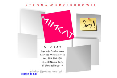 Mimkat Agencja Reklamowa Mariusz Moskalewicz - Agencja Marketingowa Nowa Dęba