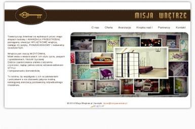 Misja Wnętrze Monika Dykowska - Projektowanie wnętrz Toruń