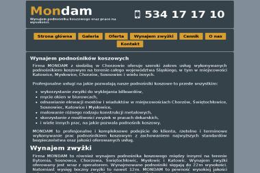 Mondam Damian Kawecki - Wynajem Zaplecza Budowlanego Katowice