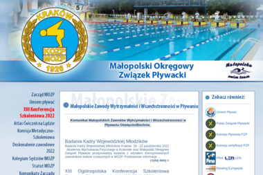 Małopolski Okręgowy Związek Pływacki - Joga Krak&oacute;w
