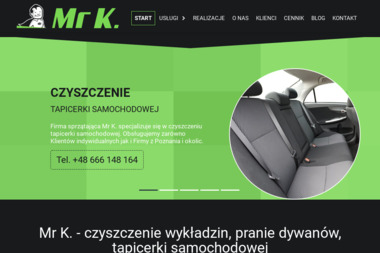 Mr Karcher - Czyszczenie Dywan&oacute;w i Wykładzin - Pranie Mebli Tapicerowanych Poznań