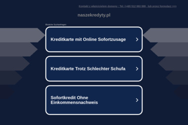 naszekredyty.pl - Kredyt samochodowy Bydgoszcz
