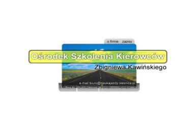 Szkolenie Kierowców Zbigniew Kawiński - Kurs Prawa Jazdy Oleśnica
