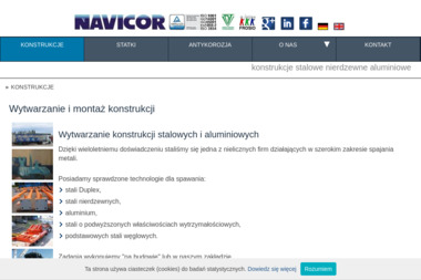 Navicor Sp. z o.o. Piaskowanie, rusztowania, konstrukcje stalowe - Piaskowanie Szczecin