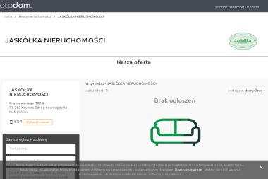 Pośrednictwo w Obrocie Nieruchomościami Jaskółka - Domy Krynica-Zdrój