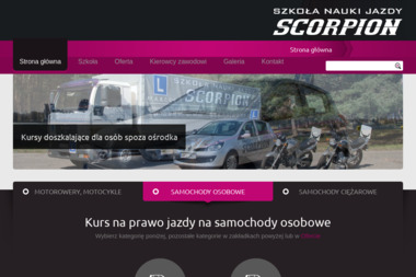 Szkoła Nauki Jazdy Scorpion Krzysztof Jacyszyn - Jazdy Doszkalające Świnoujście