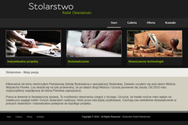 Stolarstwo Rafał Obiedziński. Stolarz - Schody Metalowe Wewnętrzne Gdańsk
