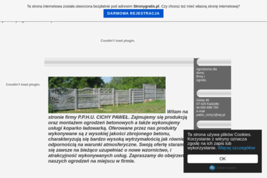 Cichy Paweł - Nawierzchnia Betonowa Gleba