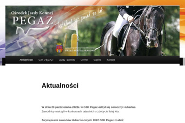 Ośrodek Jazdy Konnej Pegaz - Szkoła Jazdy Kraków