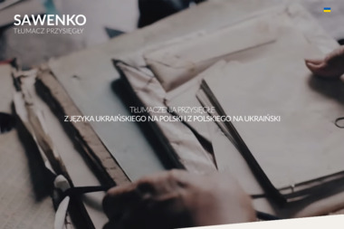 Tłumacz przysięgły języka ukraińskiego w Warszawie Sawenko