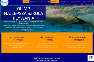 Olimp24 Rafał Klimek. Szkoła Pływania, Nauka Pływania, Szkółka Pływania - Szkoła Nurkowania Wrocław