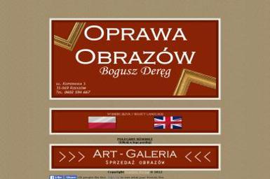 Oprawa Obrazów Bogusz Deręg - Malarstwo artystyczne Rzeszów