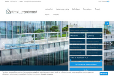 Grzegorz Pawlik Optimal Investment - Nowe Mieszkania Tarnowiec