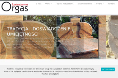 Zakład Kamieniarski Orgas Biskupiec - Nagrobki Biskupiec