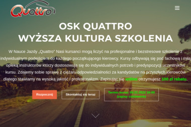 OSK Quattro - Jazdy Doszkalające Zamość