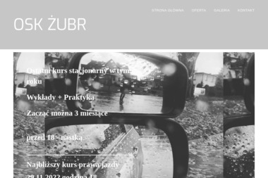 OSK Żubr. Nauka jazdy, szkoła - Szkoła Nauki Jazdy Kozy